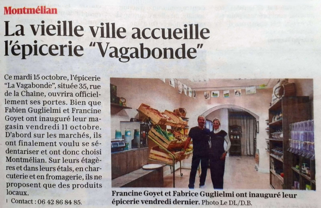 Aperçu — La vieille ville accueille l’épicerie “Vagabonde”