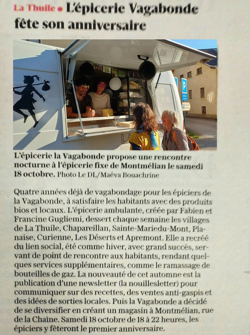 Aperçu — L’épicerie Vagabonde fête son anniversaire